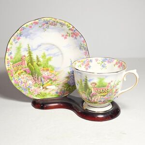 Royal Albert Teacup and Saucer Kentish Rockery